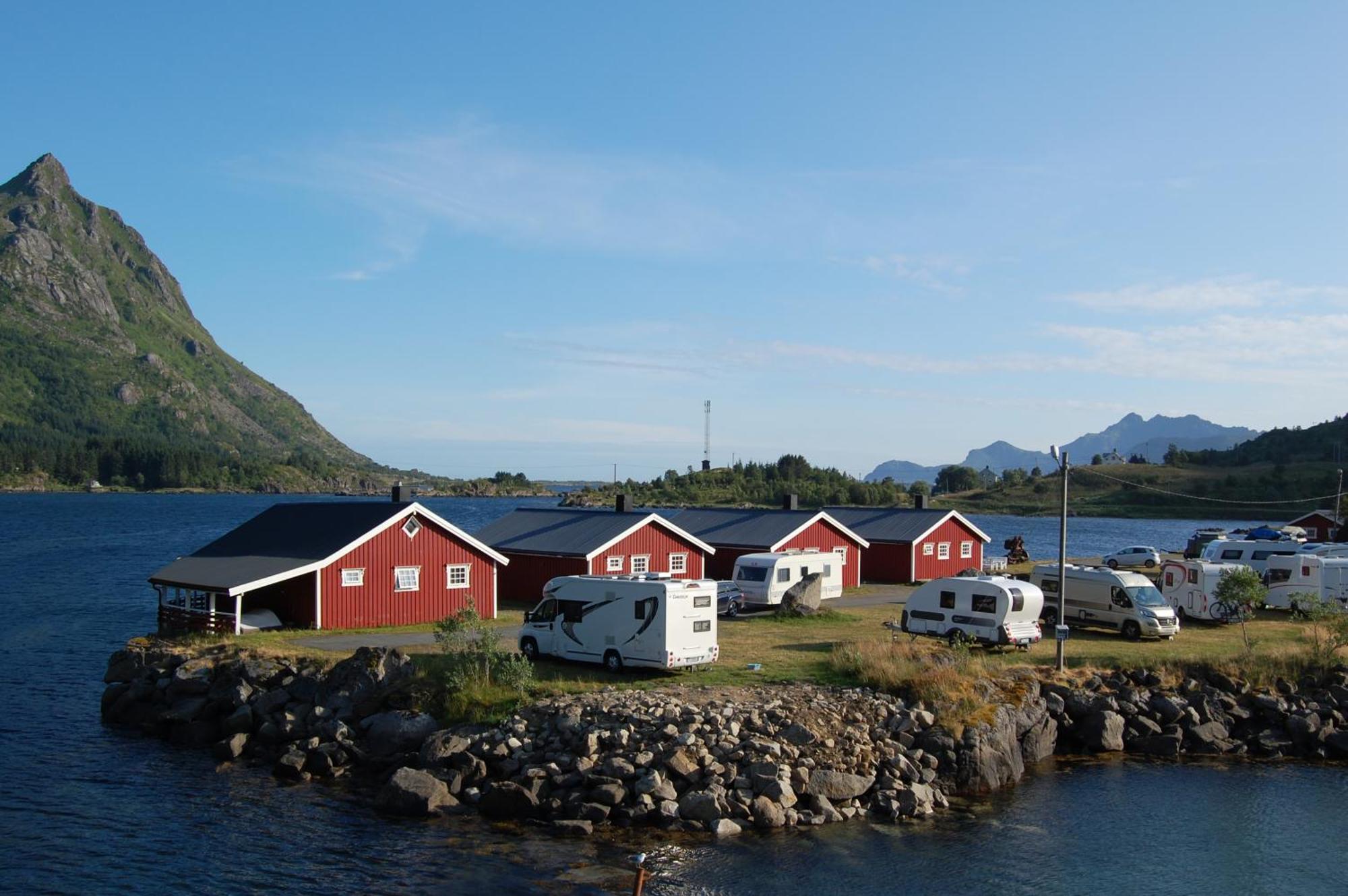 Brustranda Fjordcamping Valberg Exterior foto