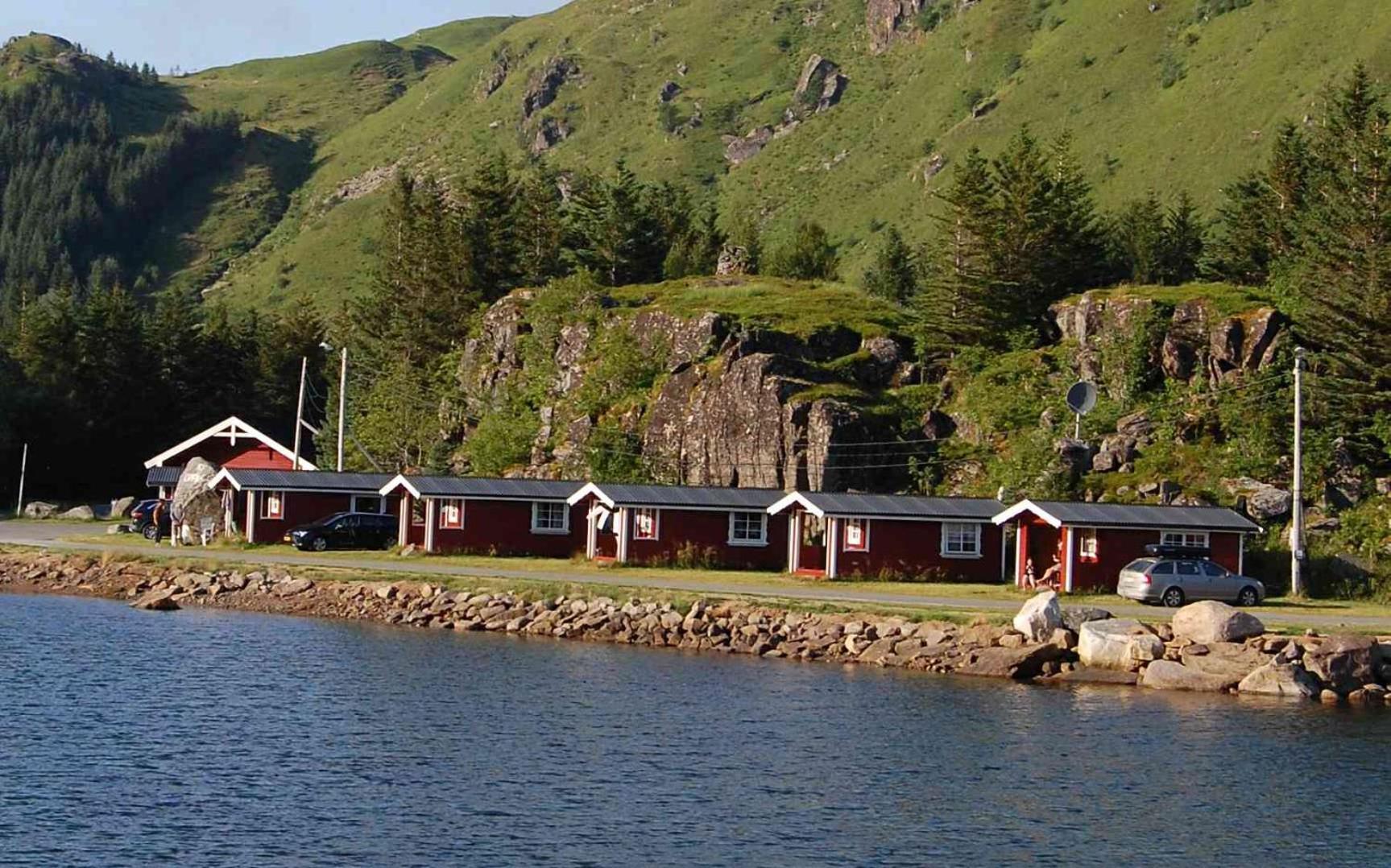 Brustranda Fjordcamping Valberg Exterior foto